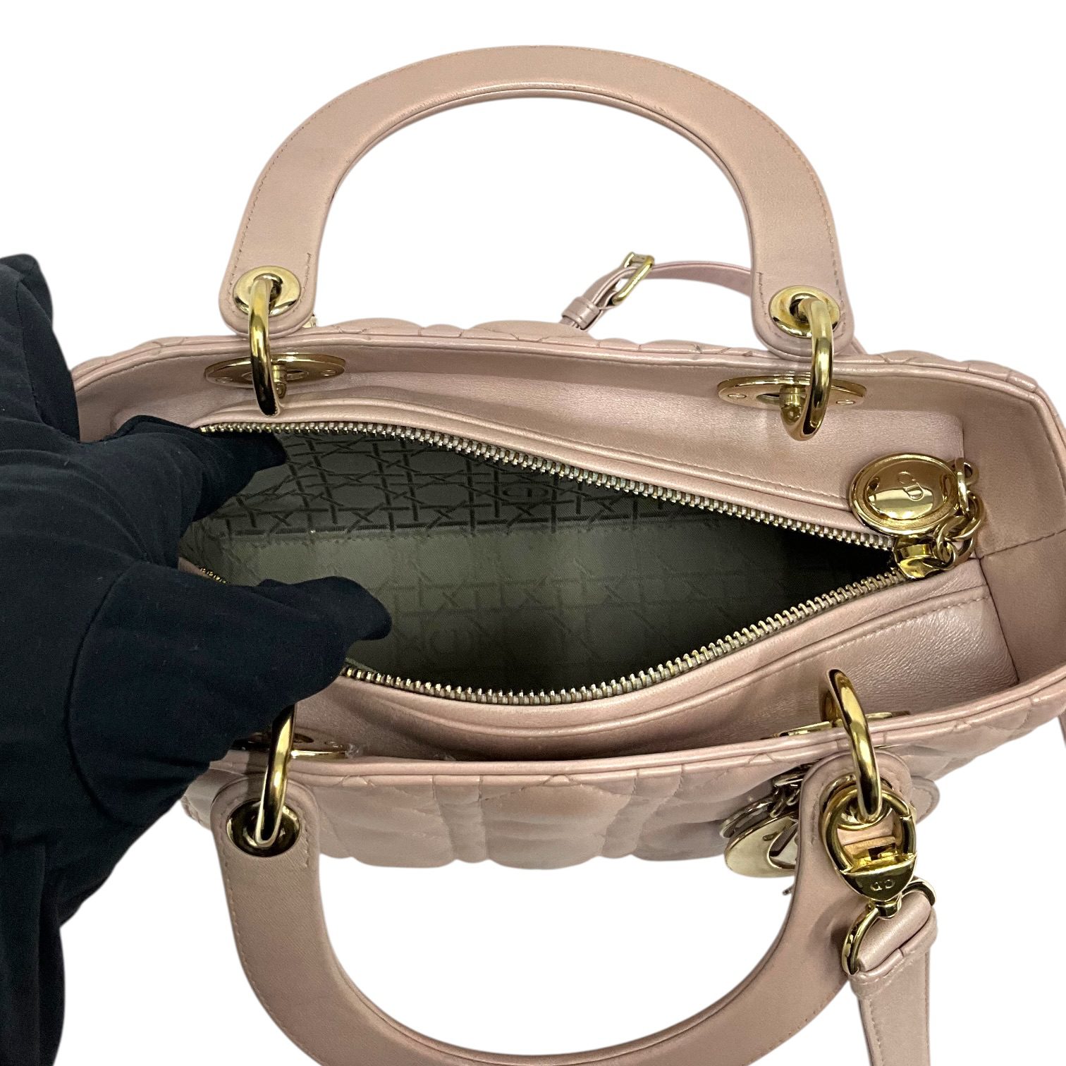 IMG_8850-Photoroom Christian Dior Medium Lady Dior Bag