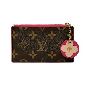 Louis Vuitton Monogram Blooming Flowers Zipped Card Holder