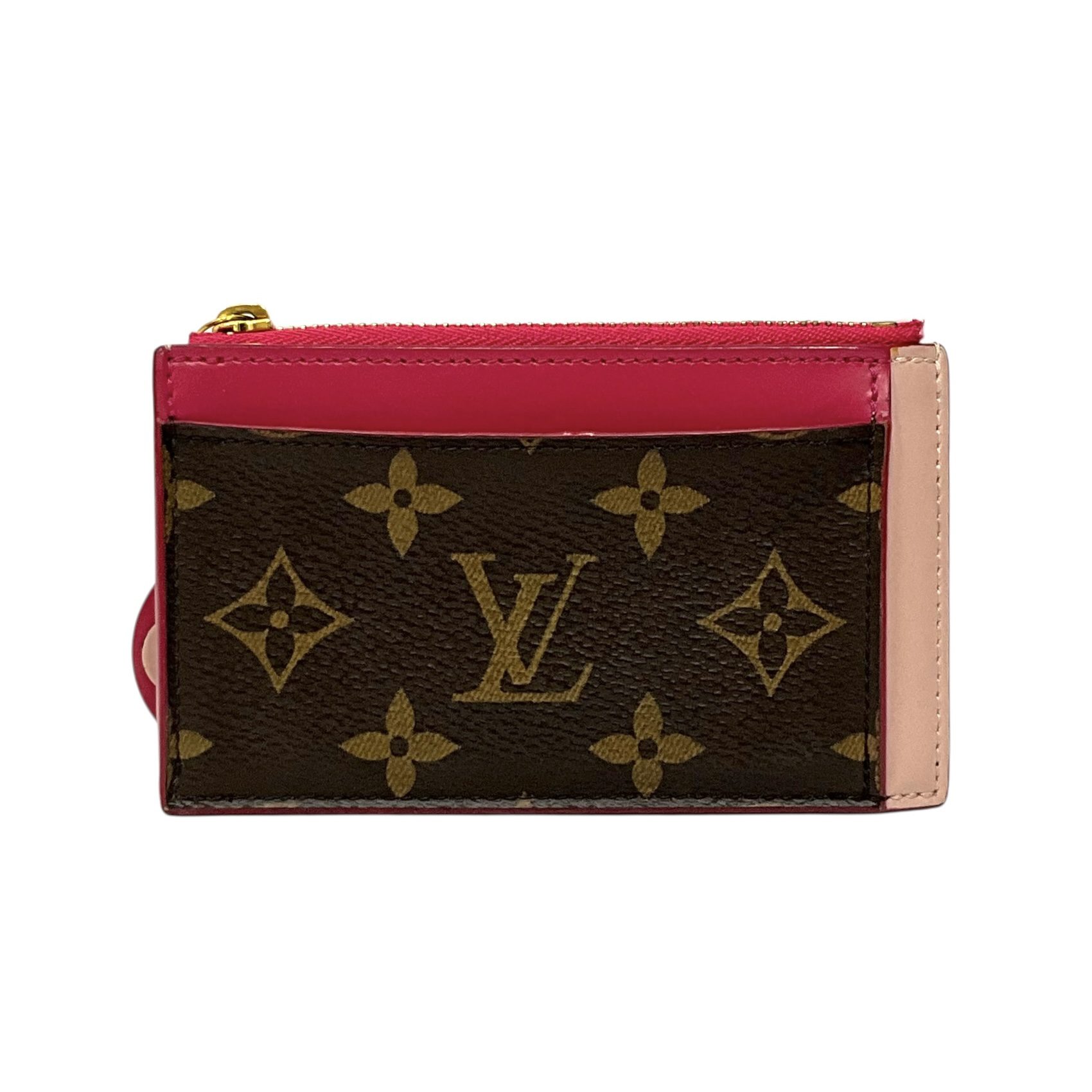 IMG_9150-Photoroom Louis Vuitton Monogram Blooming Flowers Zipped Card Holder