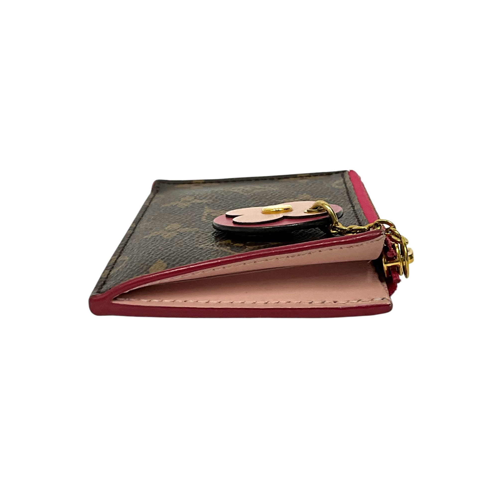 IMG_9151-Photoroom Louis Vuitton Monogram Blooming Flowers Zipped Card Holder