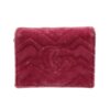 Gucci GG Marmont Love Velvet Card Case Wallet 1 Gucci GG Marmont Love Velvet Card Case Wallet